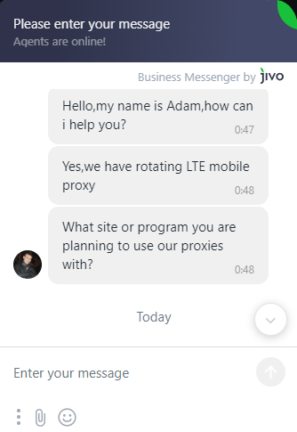 Proxy-IPv4.com 实时聊天