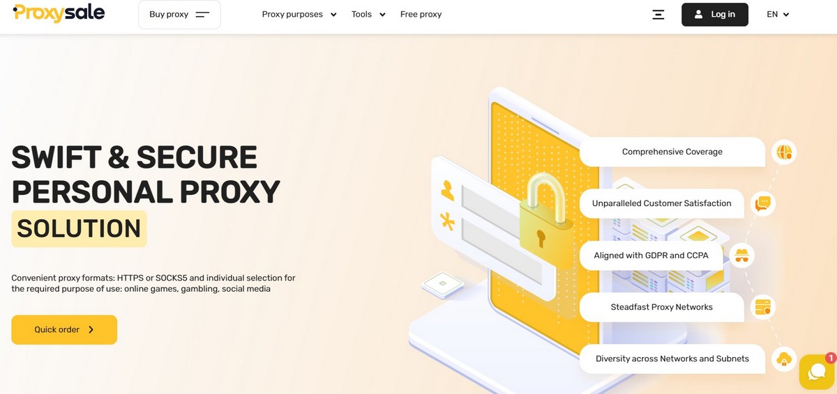 ProxySale 主页